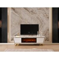 LOTUS METAL AYAKLI ŞÖMİNELİ YEMEK ODASI